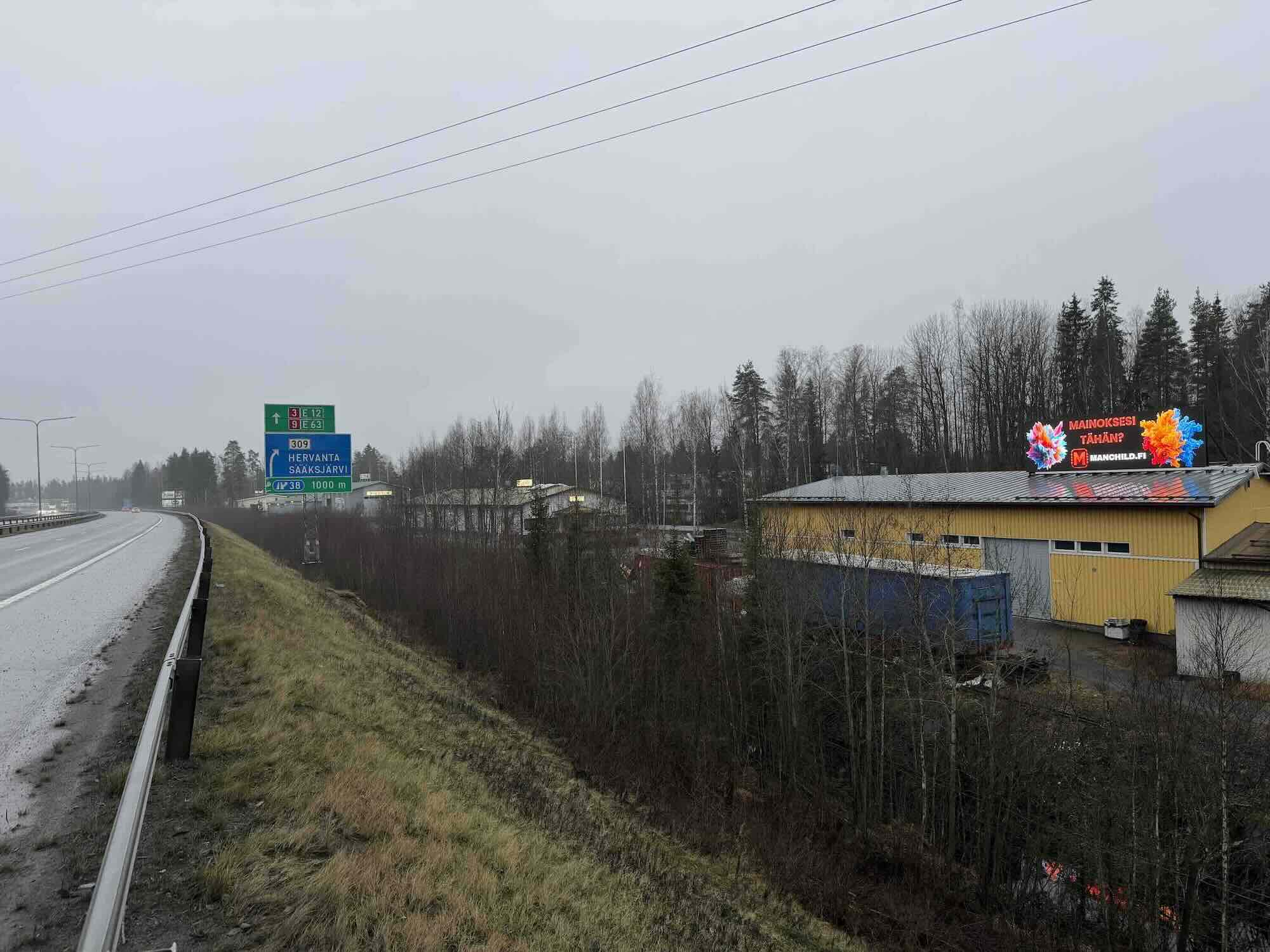 Ulkomainonta Lempäälä - LED-näyttö VT3