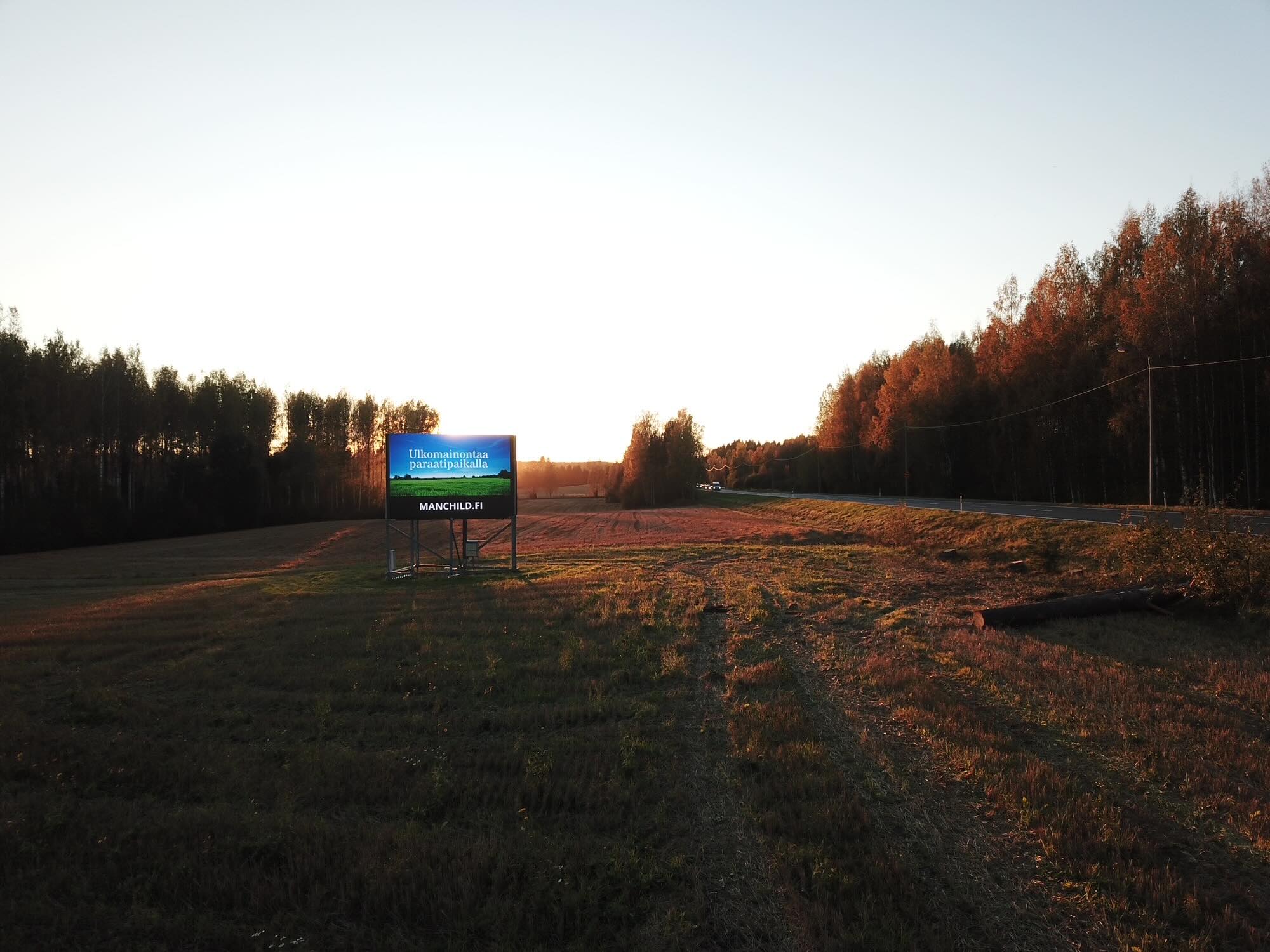 led näyttö kangasala