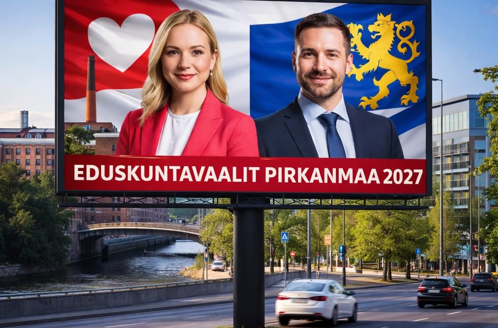 Vaalimainonta eduskuntavaalit Pirkanmaa 2027