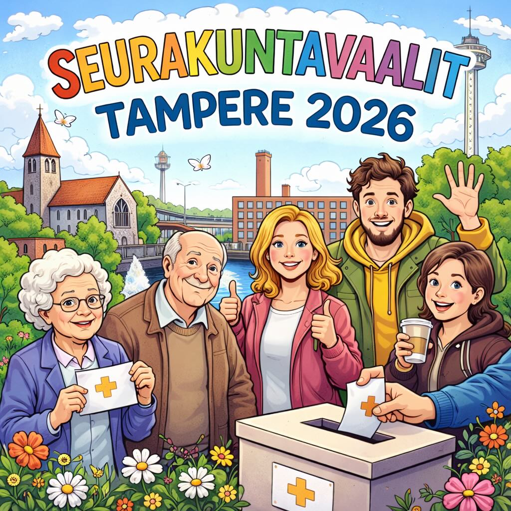 seurakuntavaalit tampere 2026
