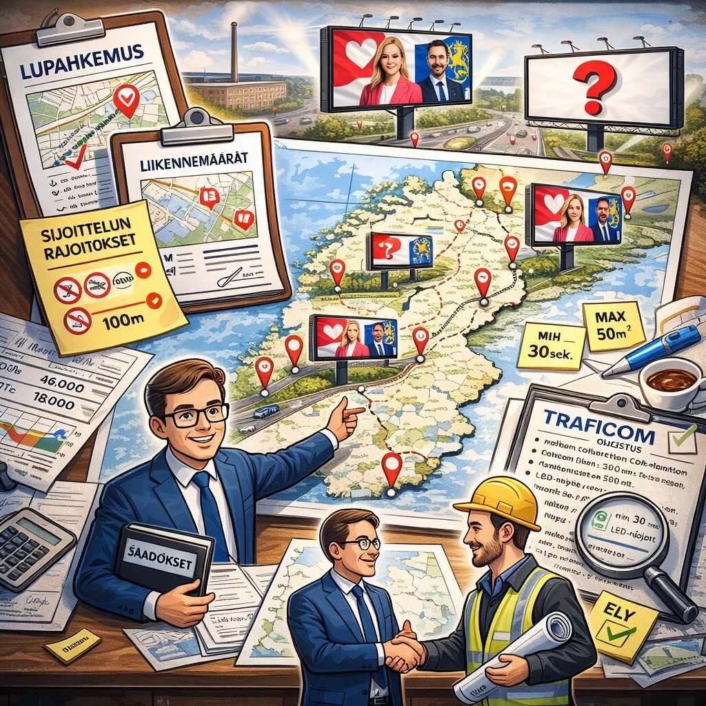 Tienvarsimainonnan määräykset